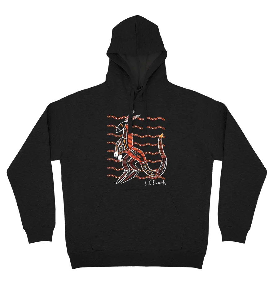 Adults Cozy Hoodie - Kangaroo By Louis Enoch