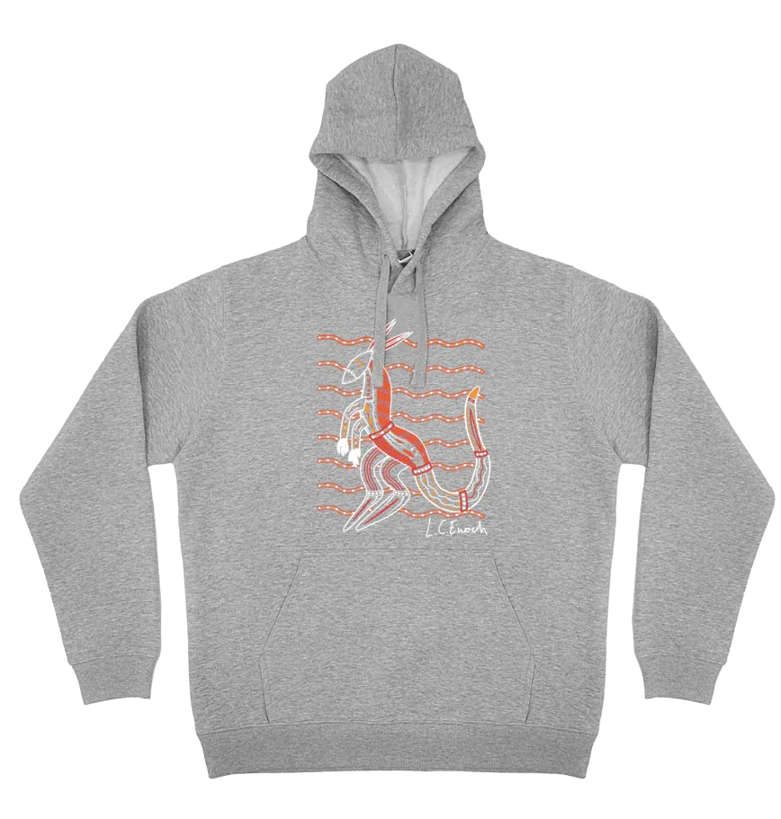 Adults Cozy Hoodie - Kangaroo By Louis Enoch