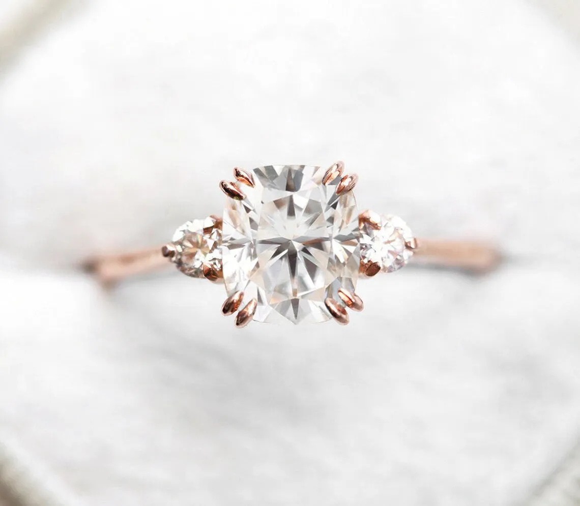 Alma Cushion Diamond Ring