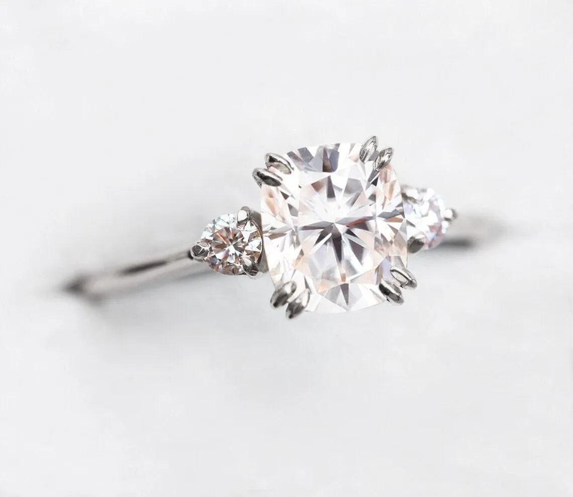 Alma Cushion Diamond Ring