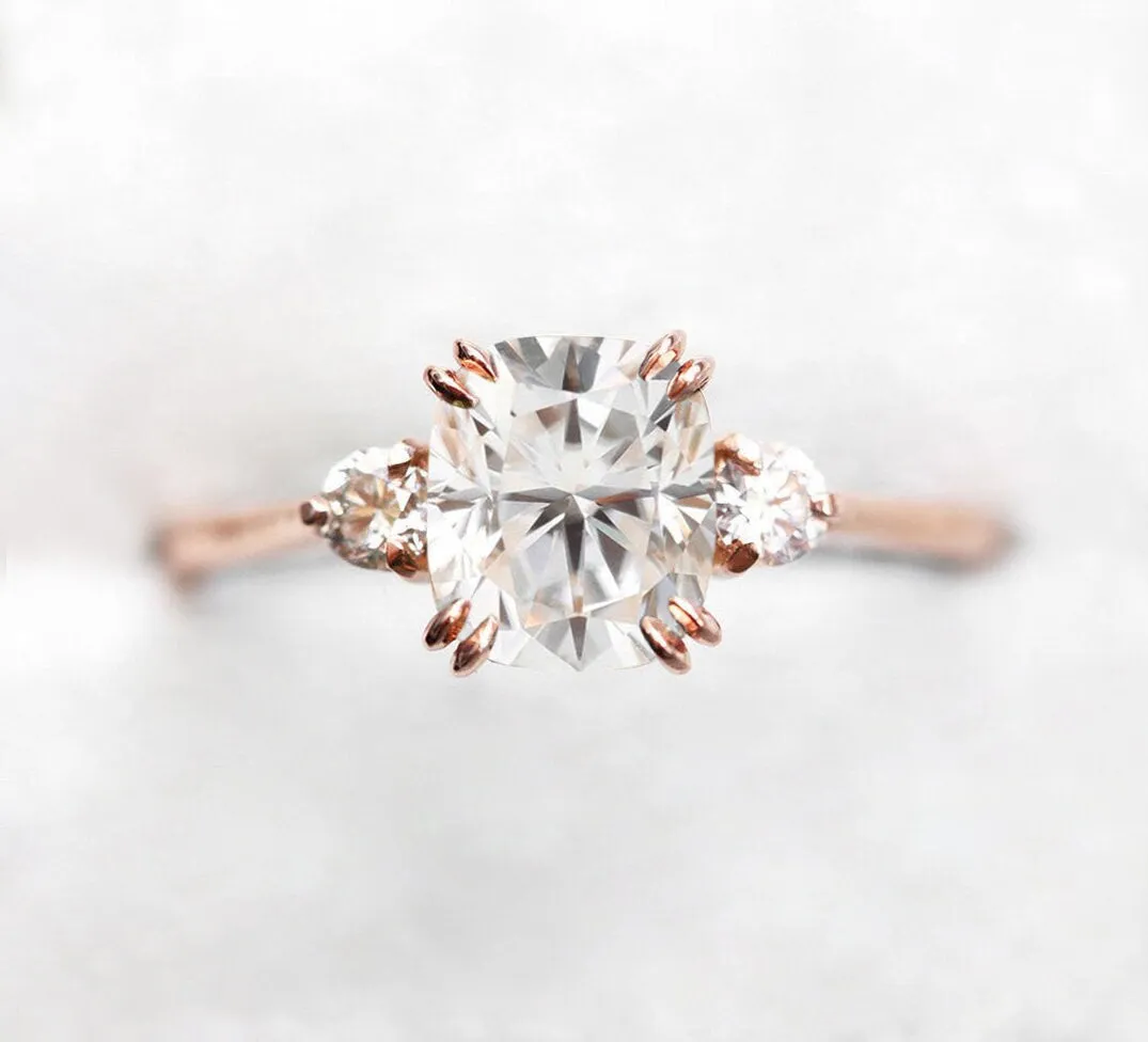 Alma Cushion Diamond Ring