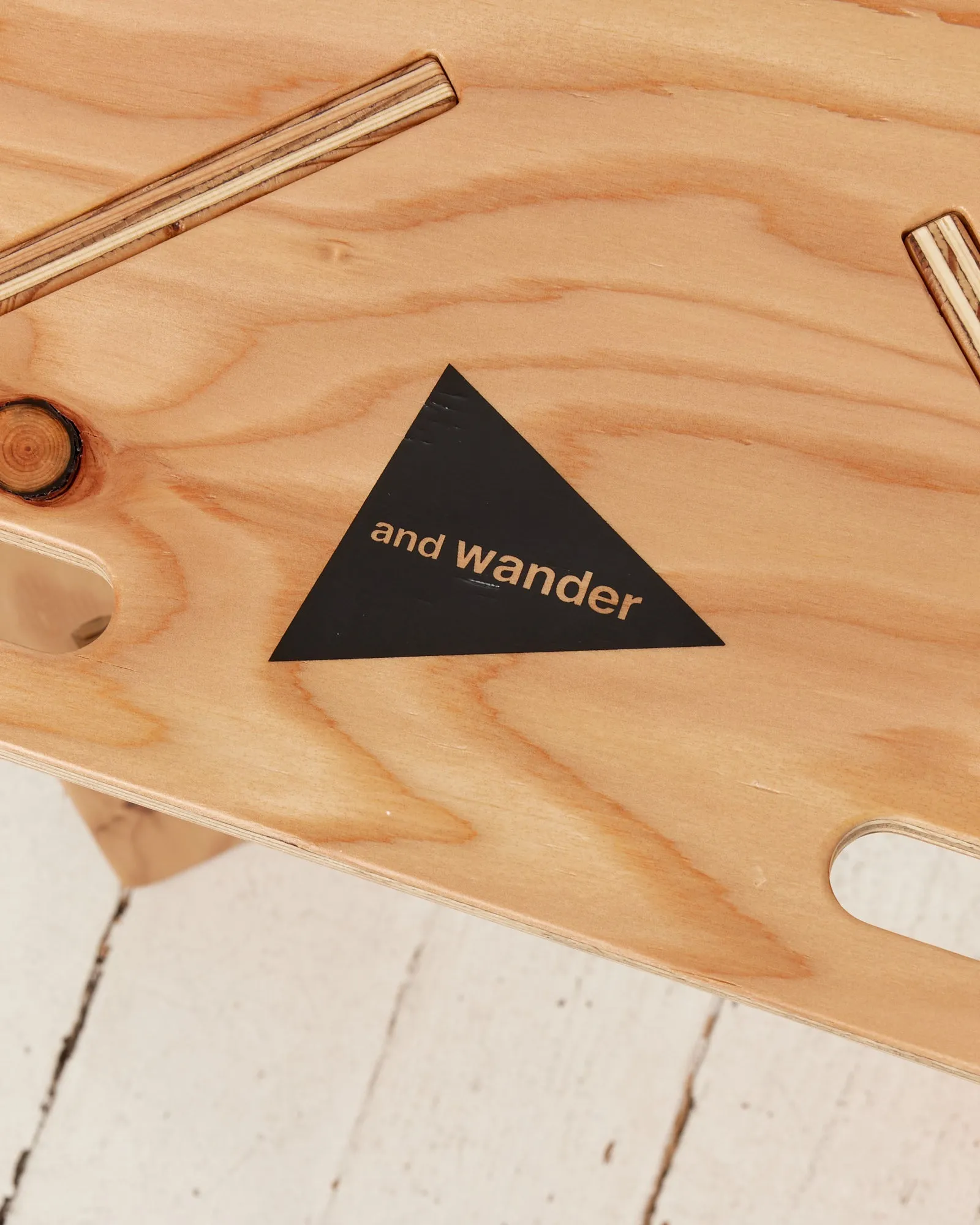 And Wander x 146 Yoka TAKIBI Wood Table