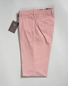 Berwich Morello Garment Dyed Chinos / Rosa