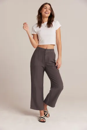 Blakely Utility Wide Leg Crop - Charcoal Shadow