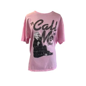 Blondie 'Call Me' Tee (Pink)