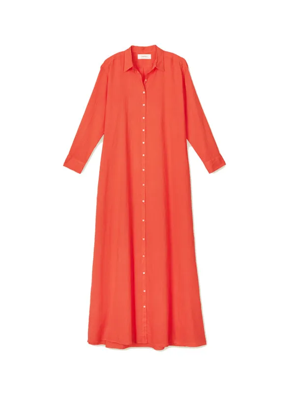 Boden Dress in Punch