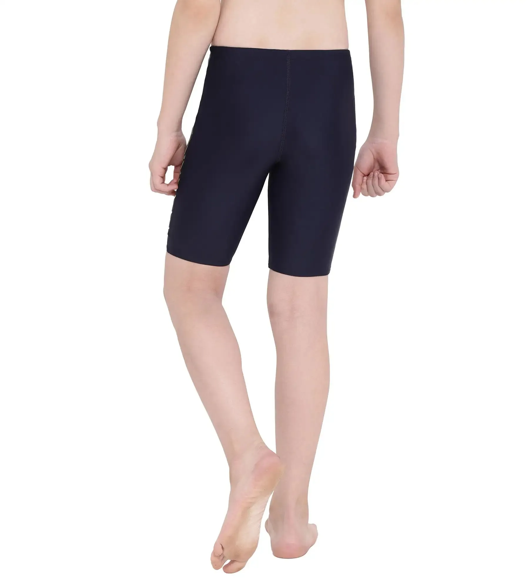 Boy's Endurance Medley Logo Jammer - True Navy  &  Spritz