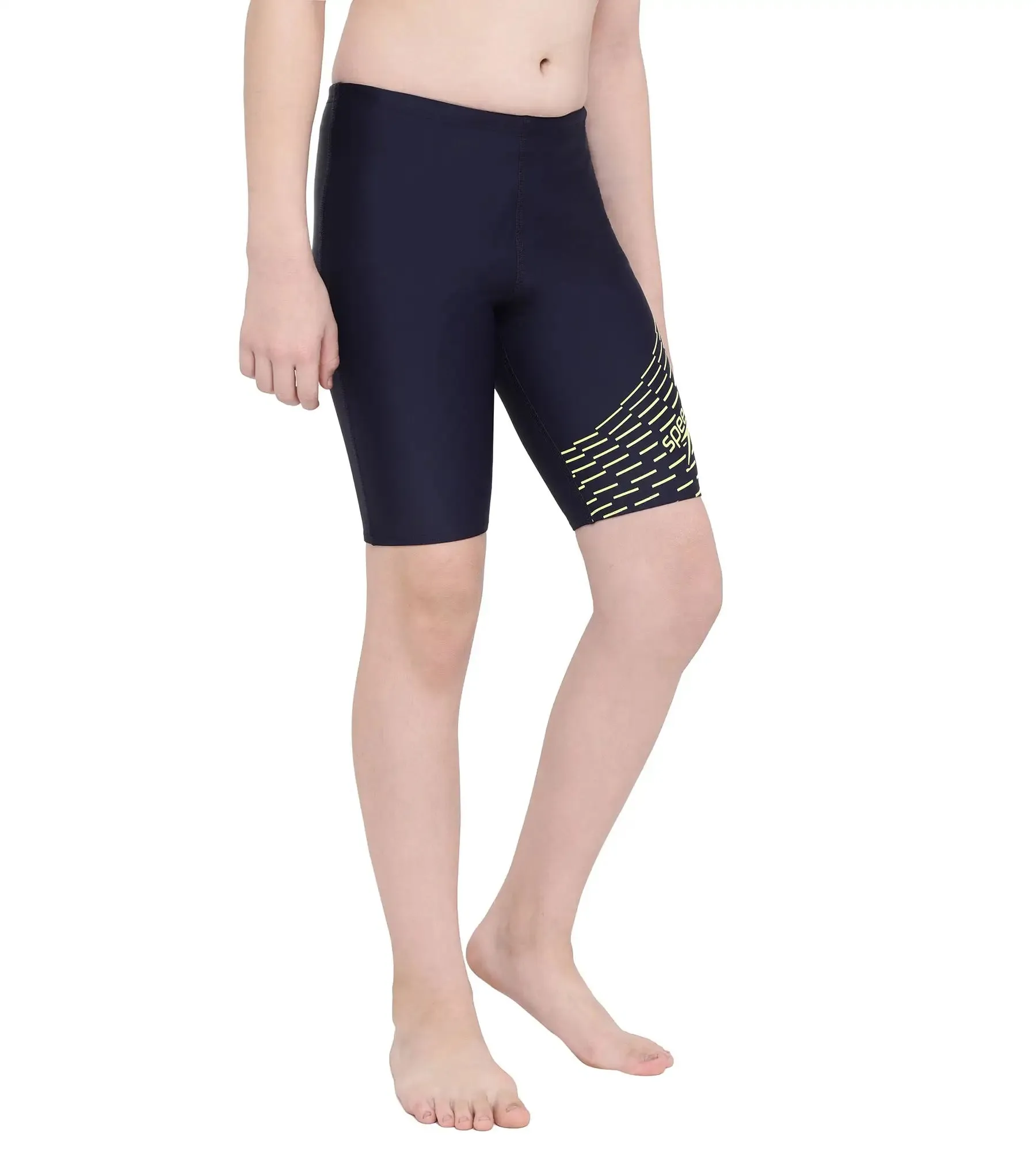 Boy's Endurance Medley Logo Jammer - True Navy  &  Spritz