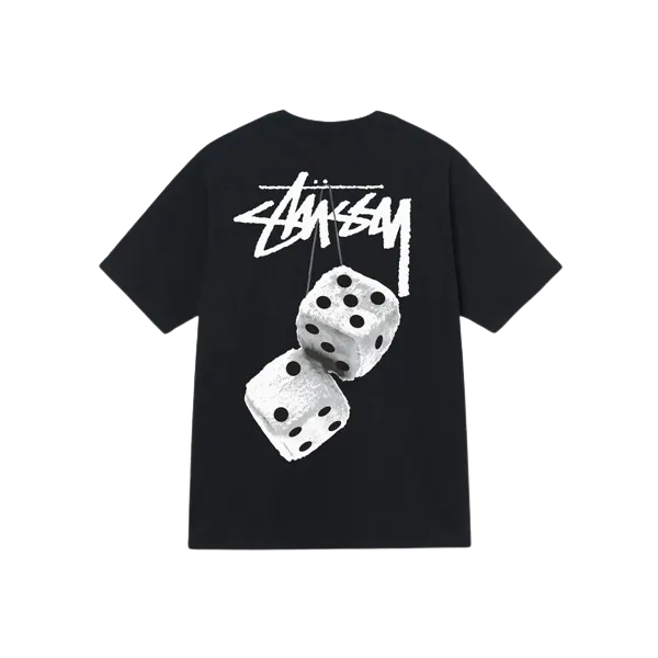 Camiseta Stussy FuzzyDice Preto