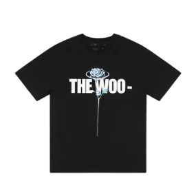 Camiseta Vlone X Pop Smoke The Woo Preta