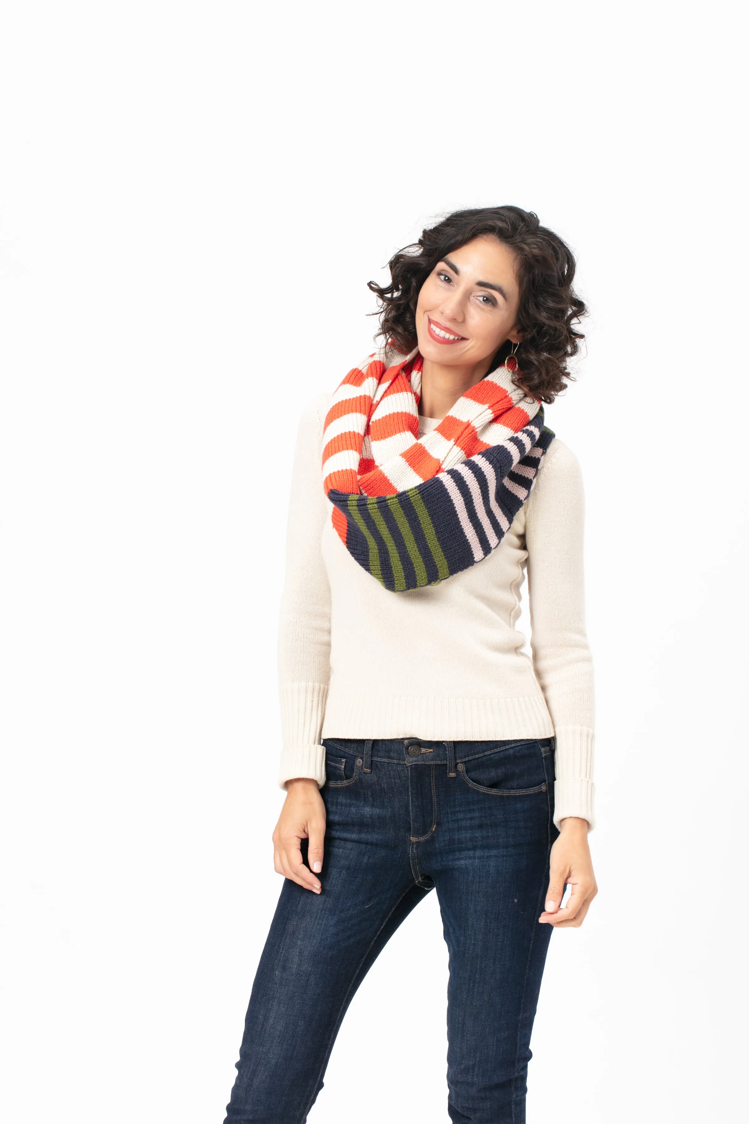 Canterbury Navy Knit Infinity Scarf