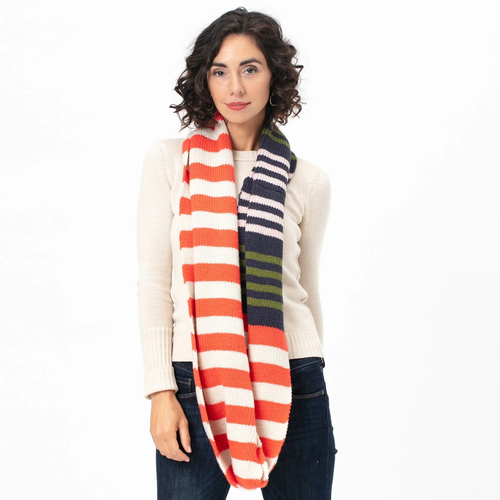 Canterbury Navy Knit Infinity Scarf