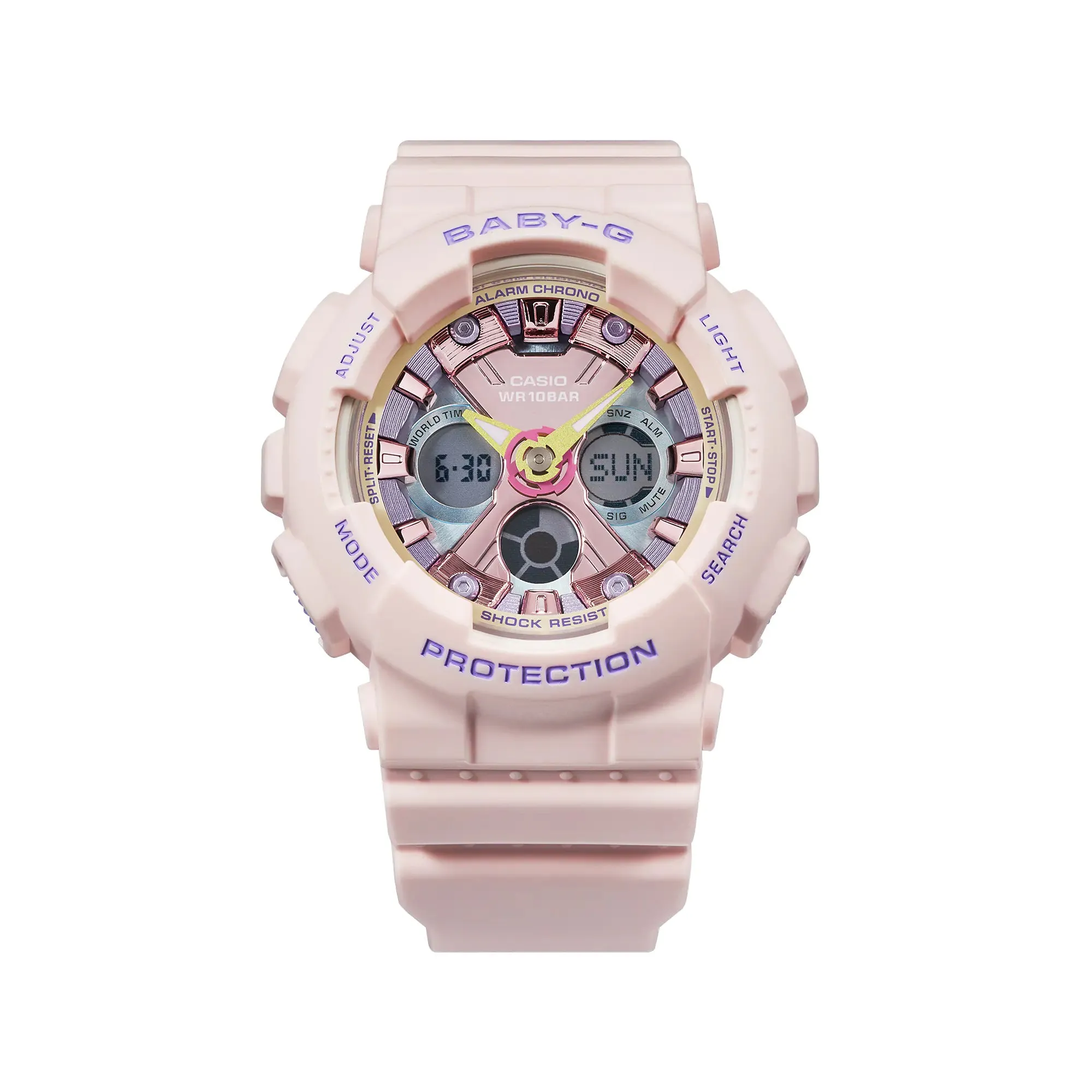 Casio G-Shock Baby-G Watch Pastel Metallic Dial Light Orange BA130PM-4A