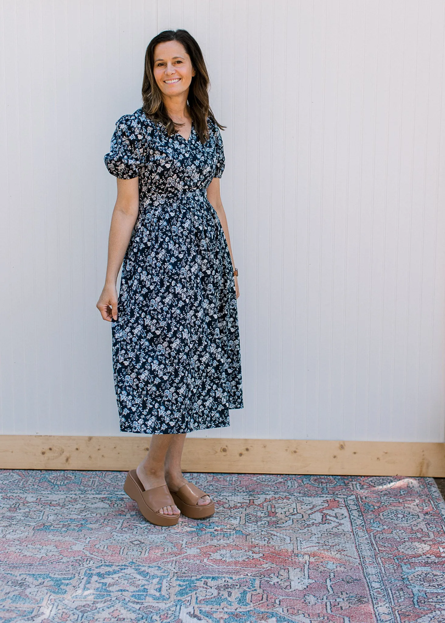 Classic Navy Dress