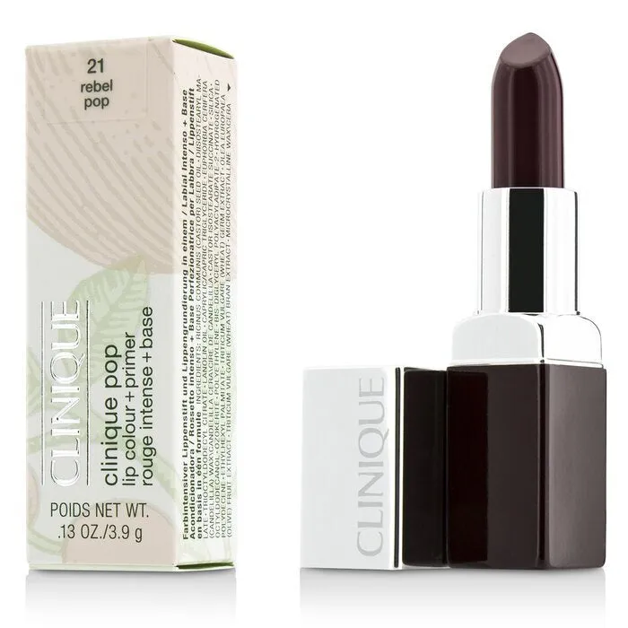 Clinique Pop Lip Colour And Primer Lipstick 21 Rebel Pop 3.9g