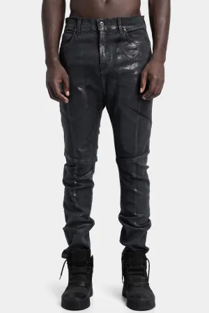 Coated jeans