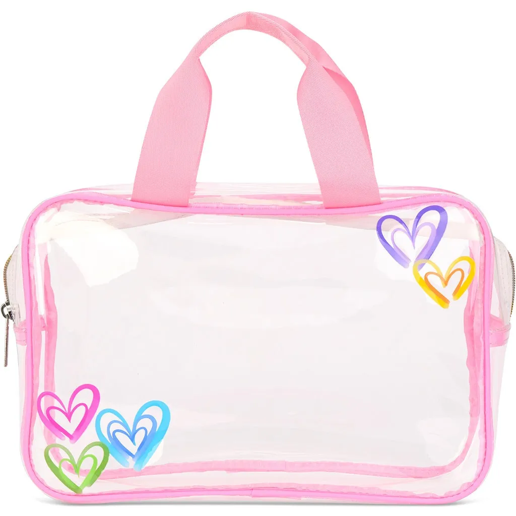 Corey Paige Hearts Cosmetic Bag Trio