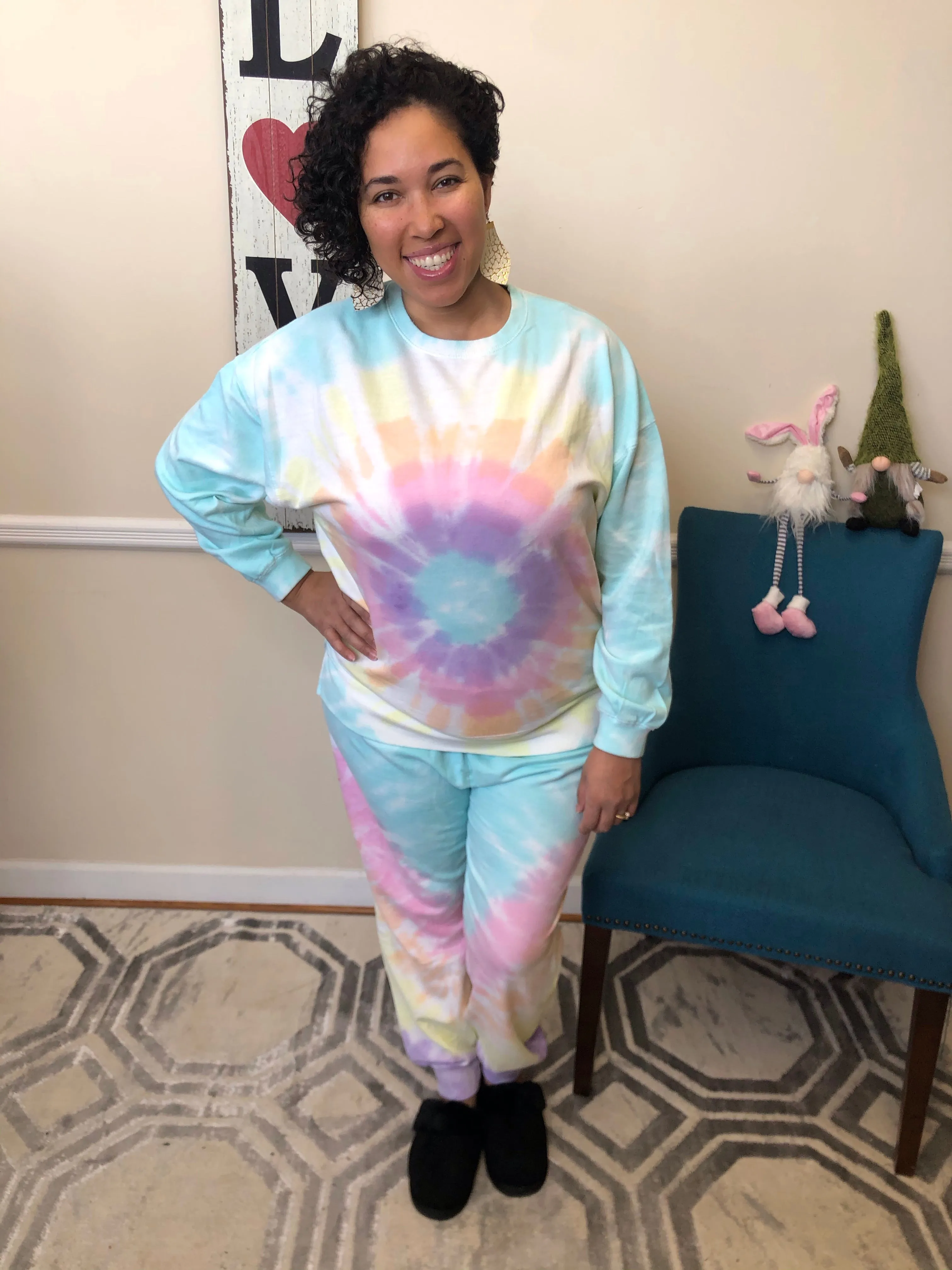 #H730 Taste The Rainbow Swirl Sweatshirt