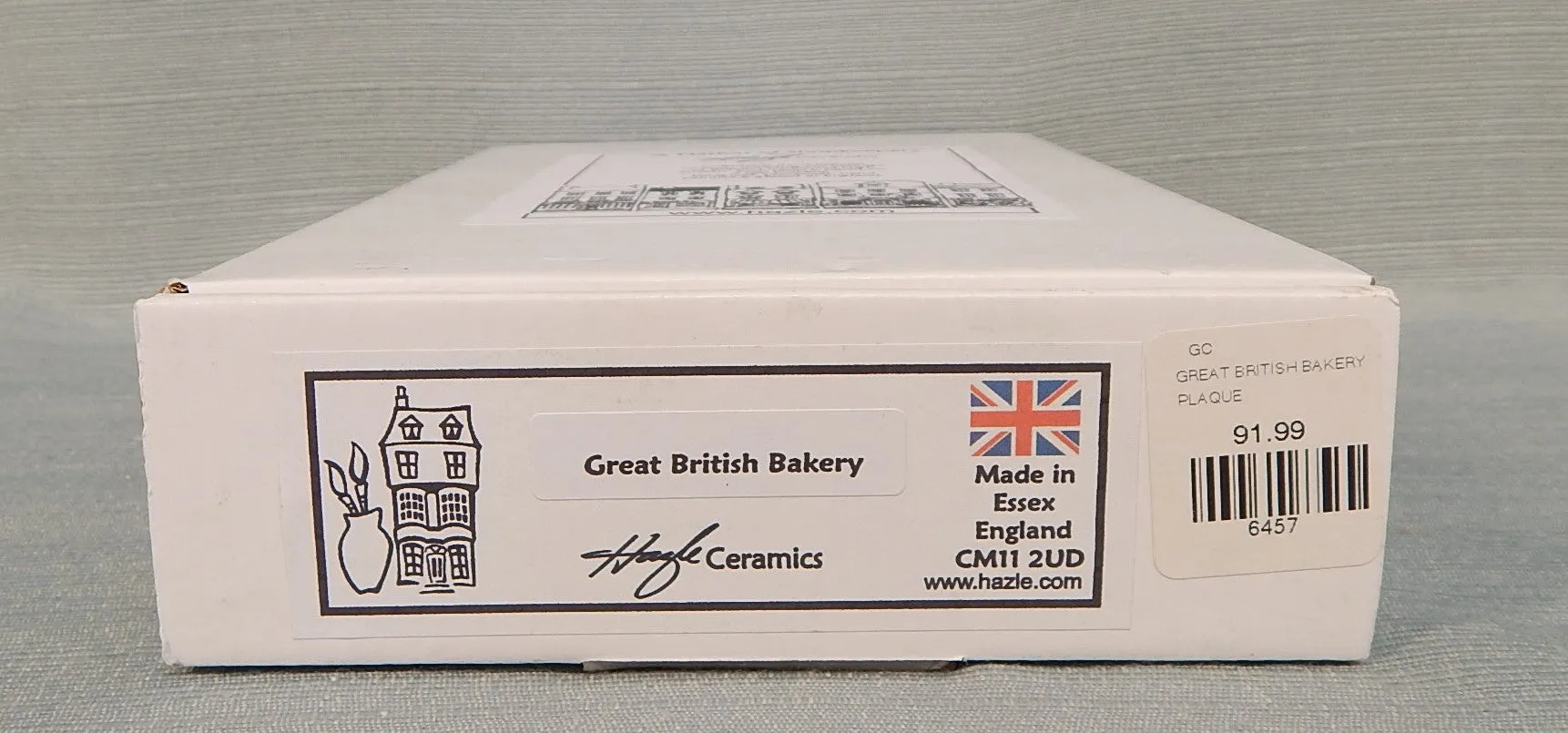 Hazle Ceramics "A Nation of Shopkeepers" Great British Bakery - Like New Condition