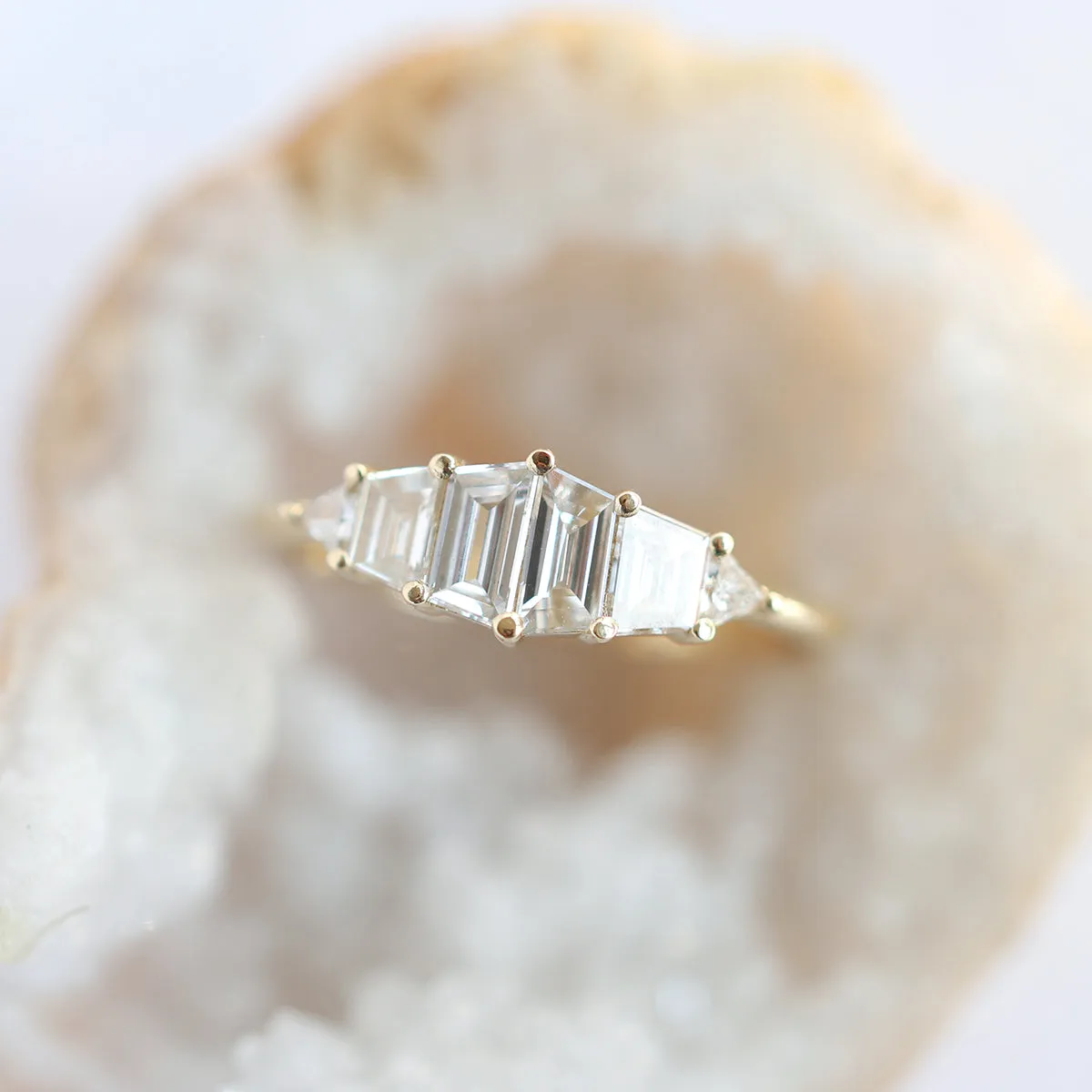 Irma Trapeze Diamond Ring