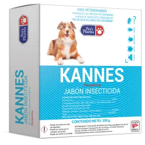 Kannes Jabón Insecticida 100Gr - Pet's Pharma