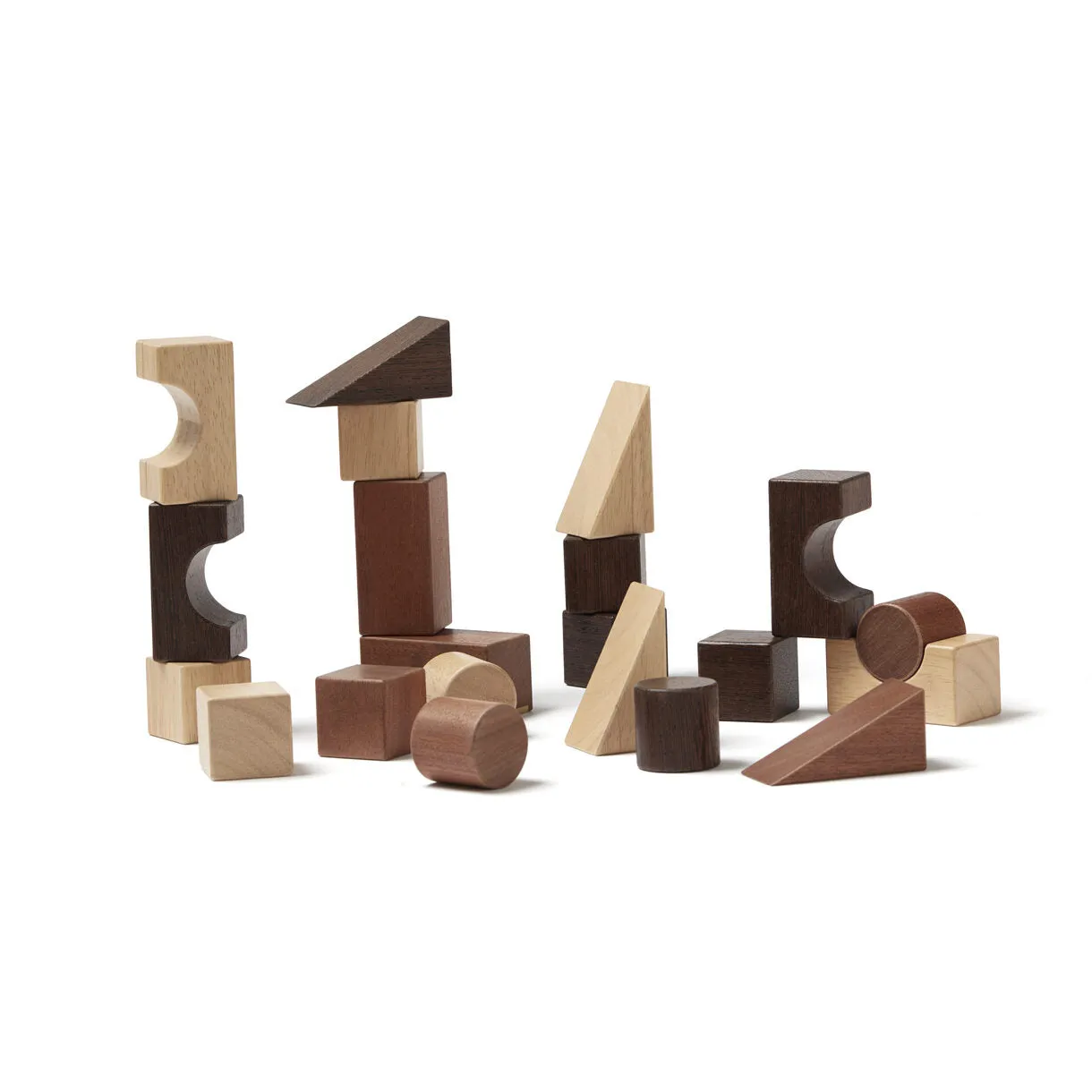 Kids Concept Building Blocks Natural - 21 pieces