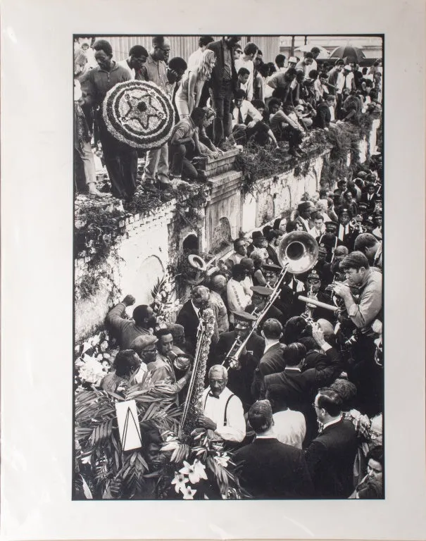 Leo Touchet "New Orleans Jazz Funeral" Photograph