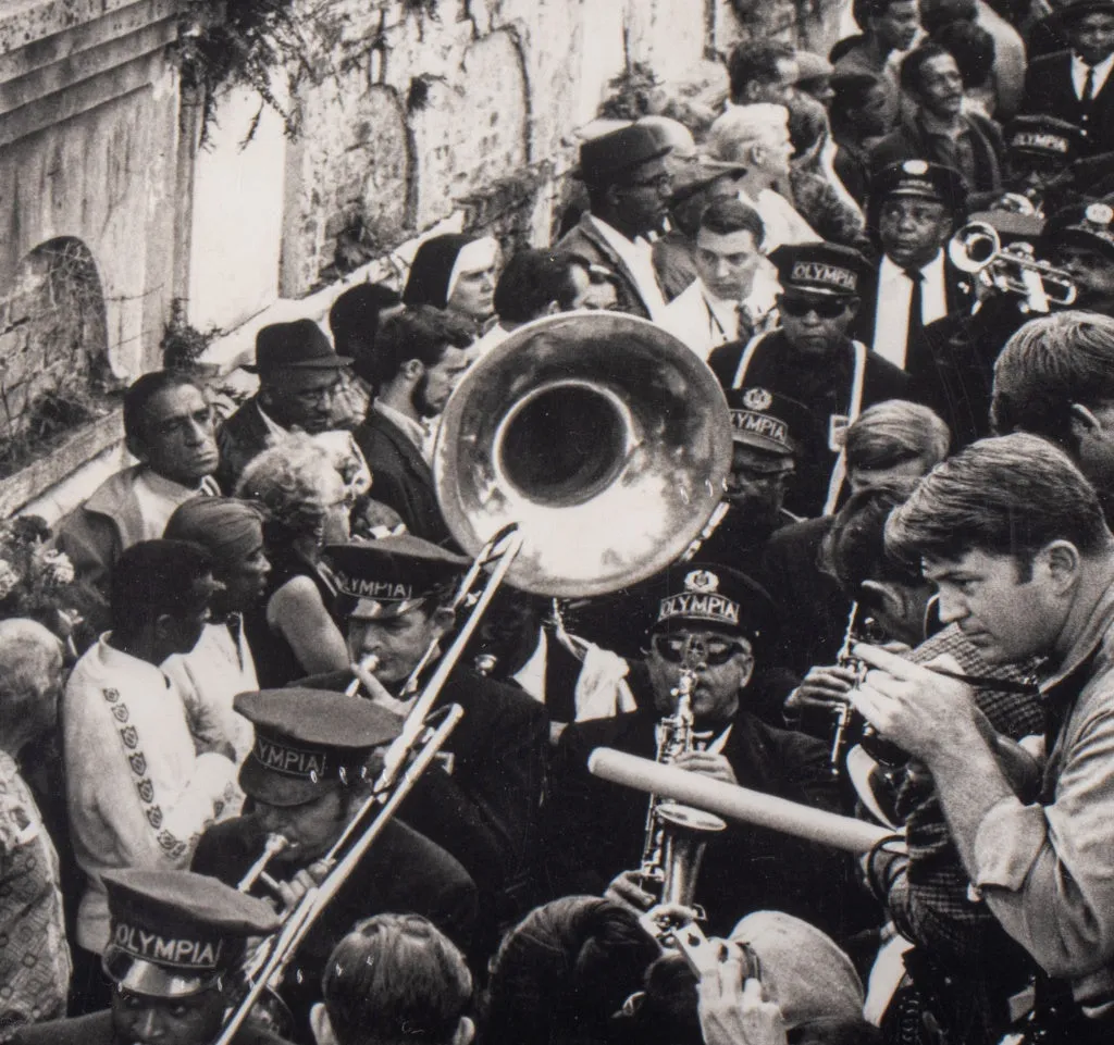 Leo Touchet "New Orleans Jazz Funeral" Photograph