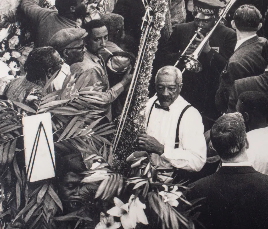 Leo Touchet "New Orleans Jazz Funeral" Photograph