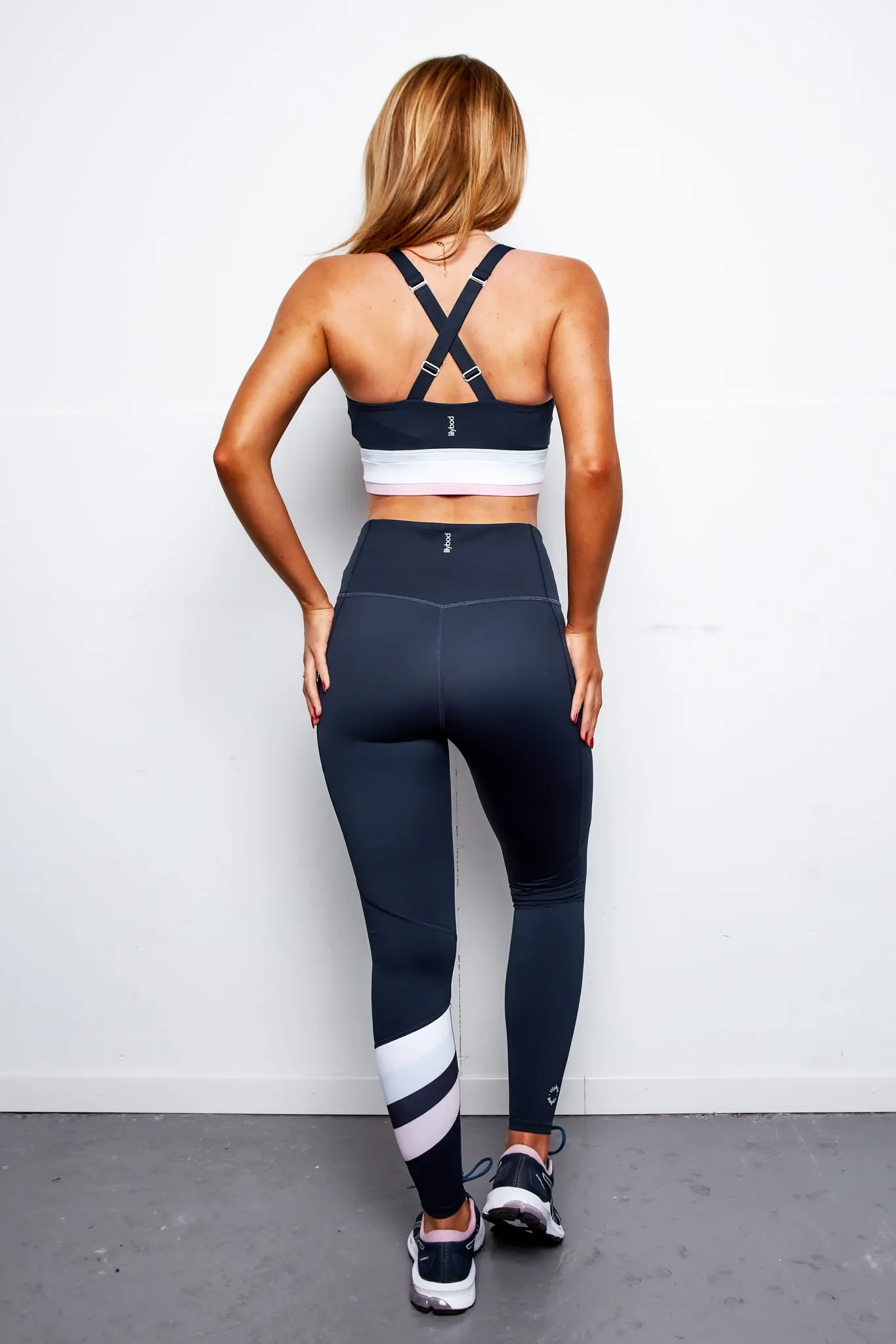 LILYBOD Baseline Sports Bra - Navy