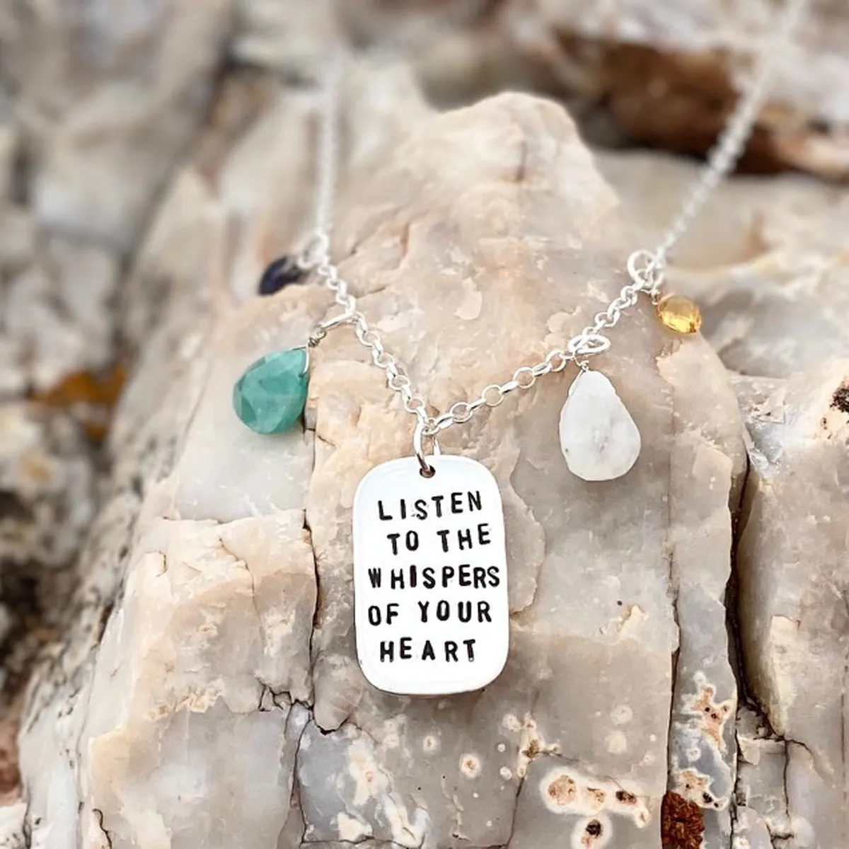 Listen to the Whispers of Your Heart Necklace