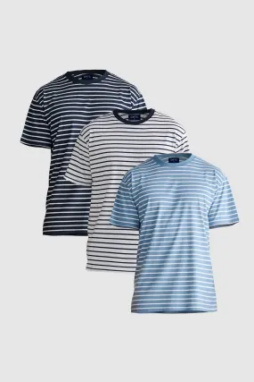 Louis Stripe T Essentials 3 Pack