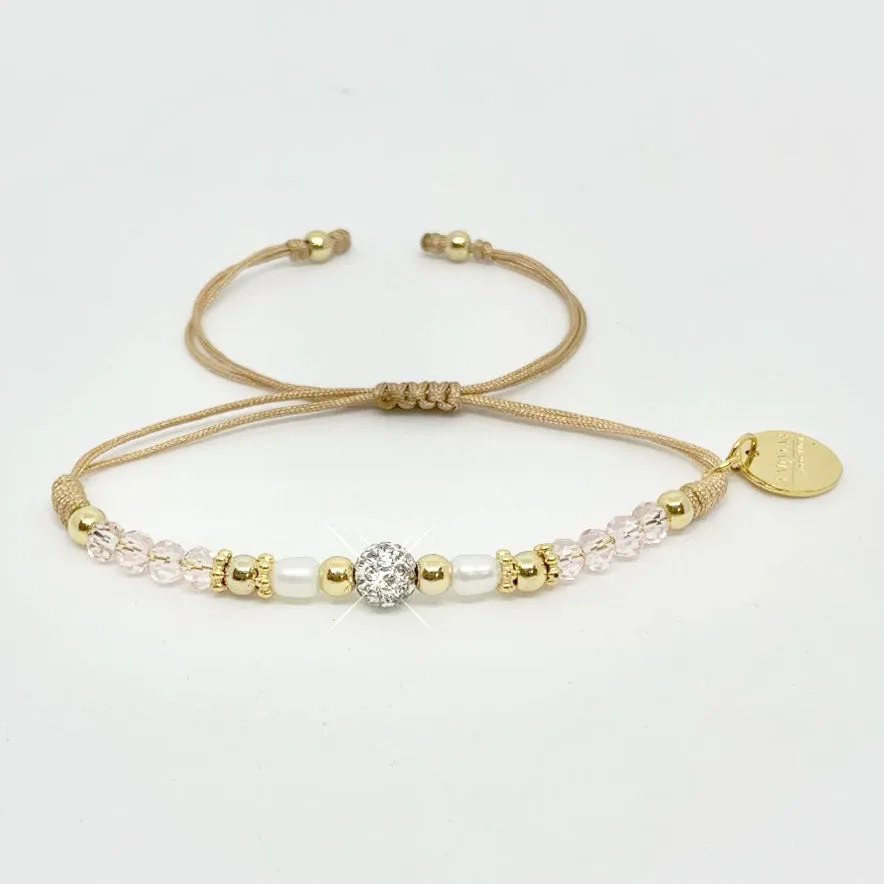 M&D Crystal Bubblegum Bracelet