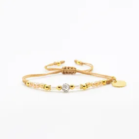 M&D Crystal Caramel Bracelet