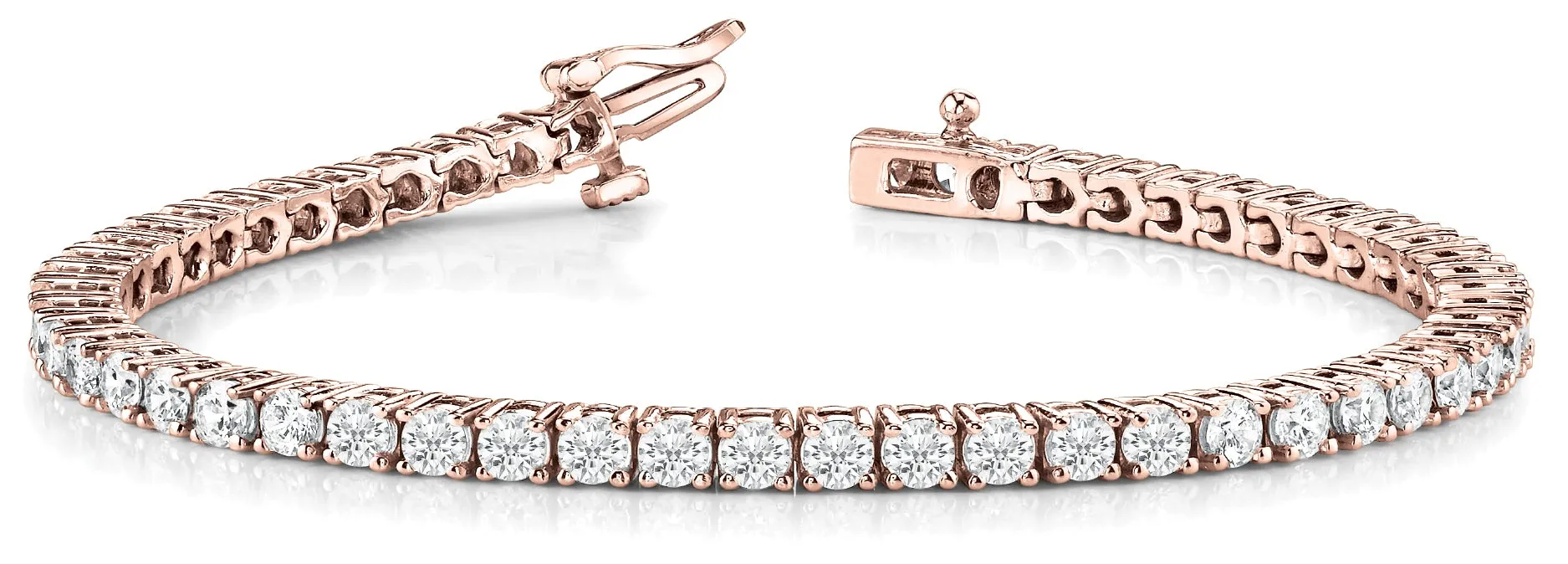 MARTINA 20 Carat Diamond Tennis Bracelet in 14K - 18K Gold or  Platinum 65 pointer F Color VS1 Clarity By Mike Nekta