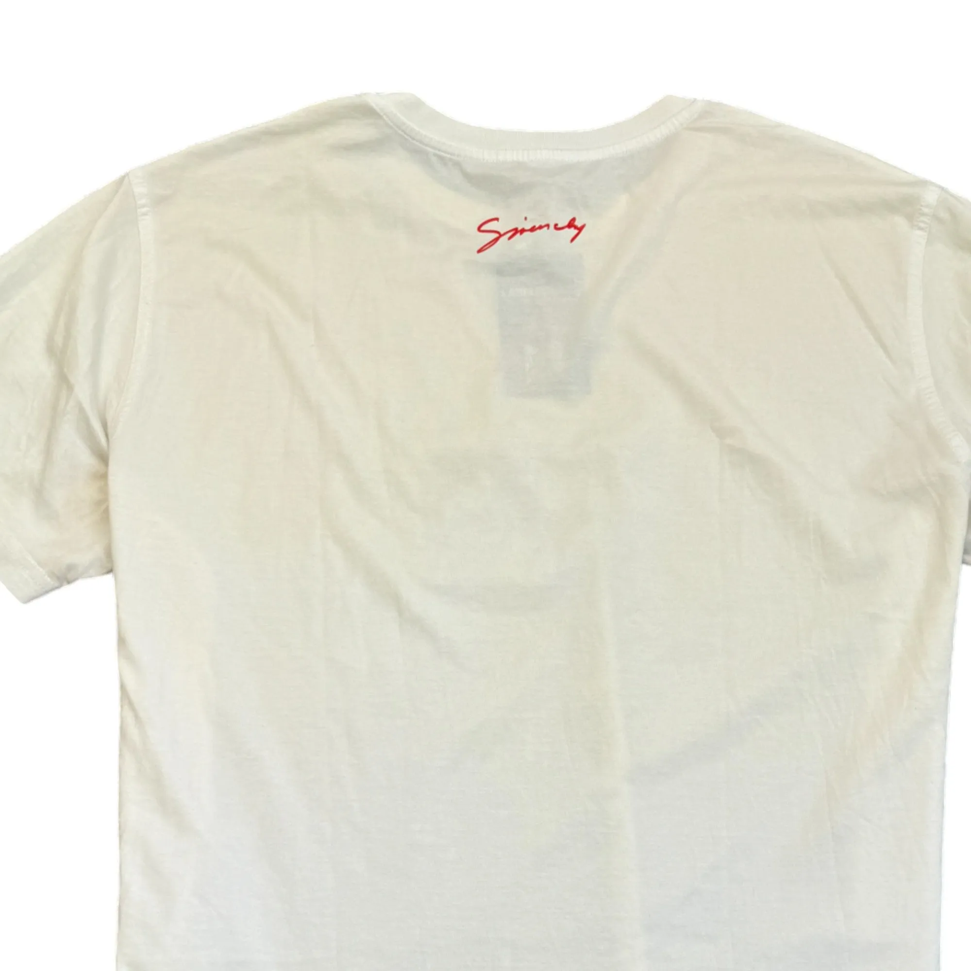 Men's Logo T-Shirt Cream Size M