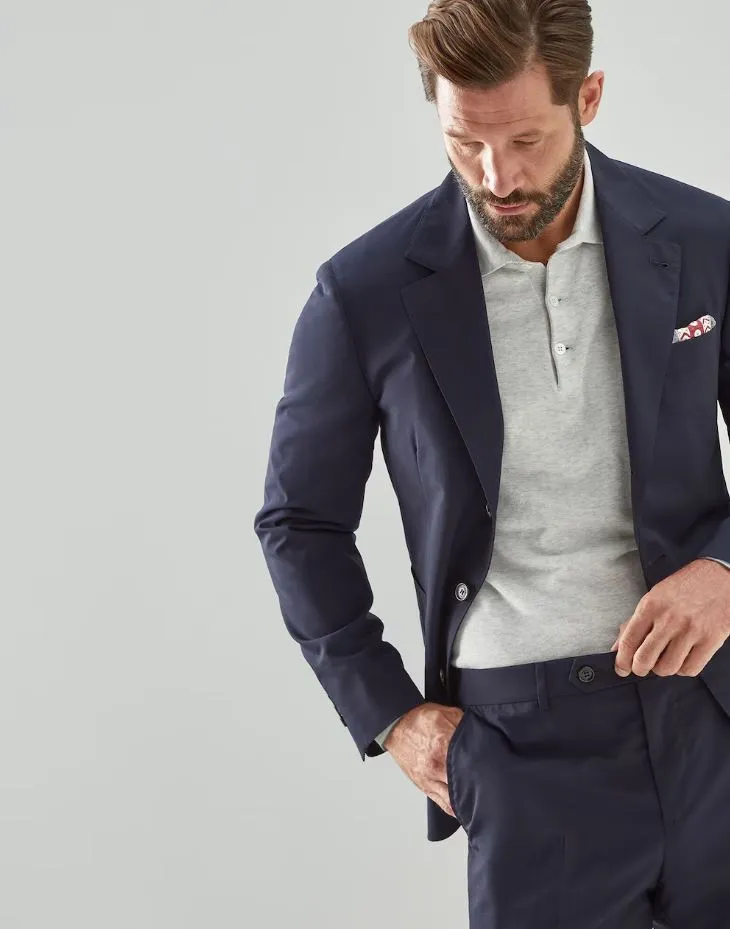 Navy Travel Blazer