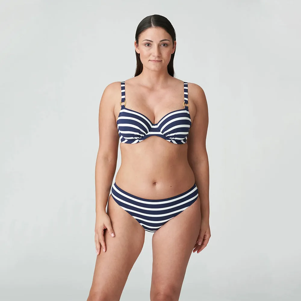 Nayarit Water Blue Full Cup Bikini Top