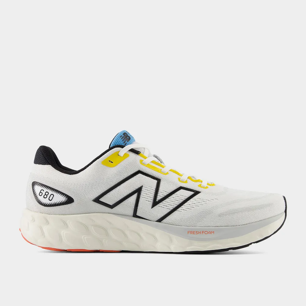 New Balance Mens M680lw8 Performance Running White/multi _ 180824 _ Black