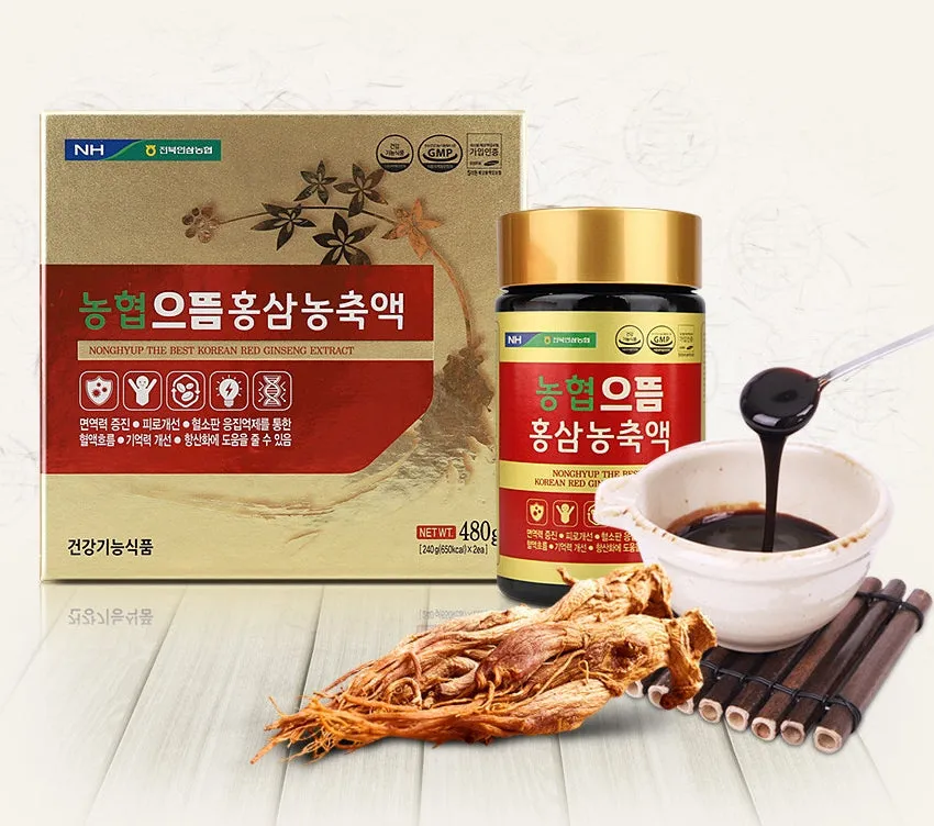 NONGHYUP The Best Korean Red ginseng Extract Heath supplements 480g