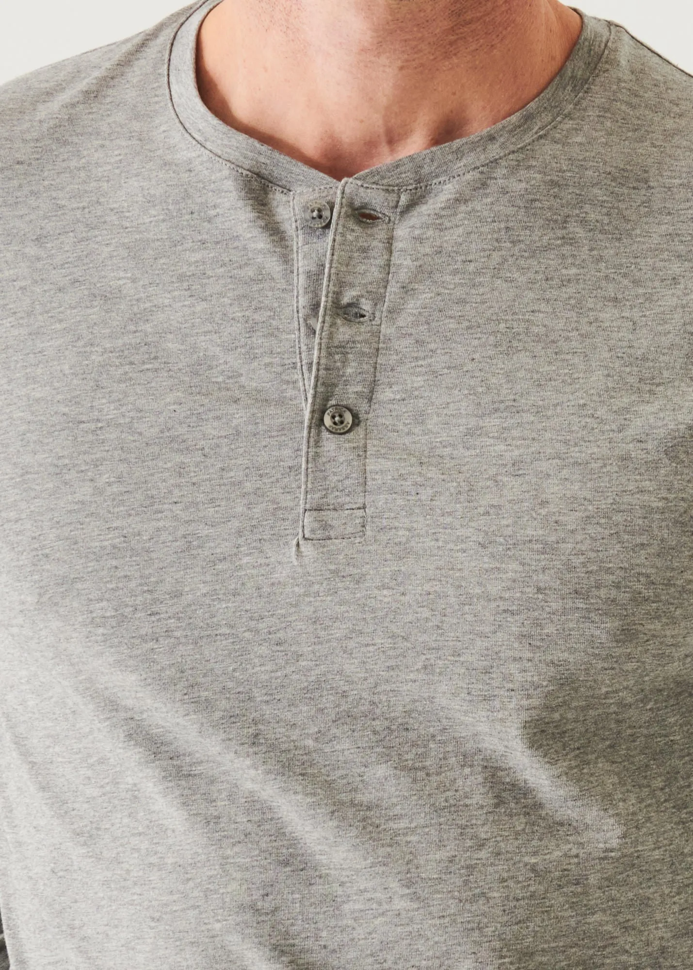 PIMA COTTON STRETCH HENLEY