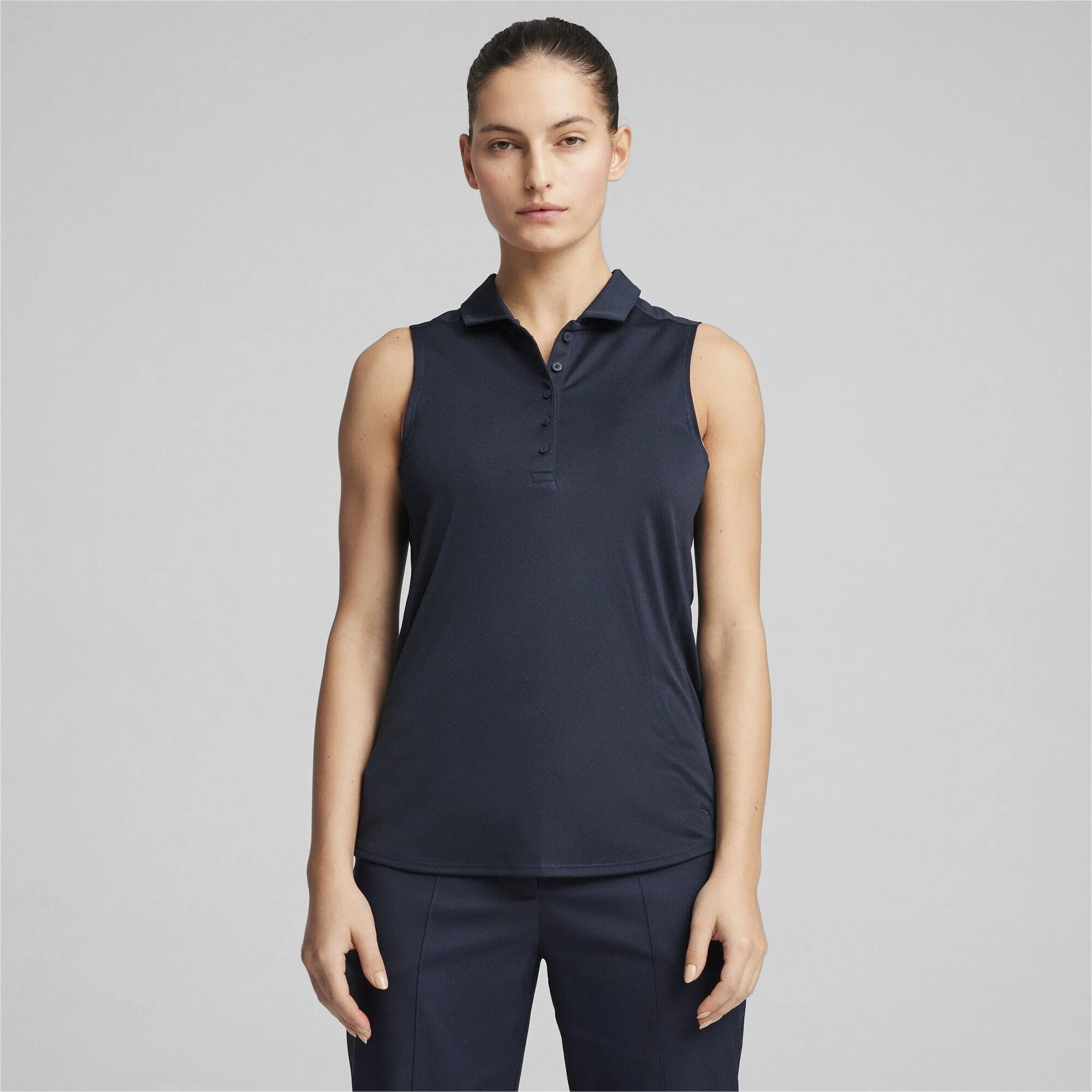 PUMA POLO Pure Solid SL Navy