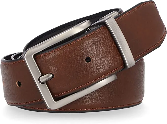 Skechers Men's Reversible Leather Belt