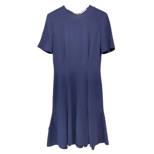 Stella McCartney Fit and Flare Dress Navy UK 10