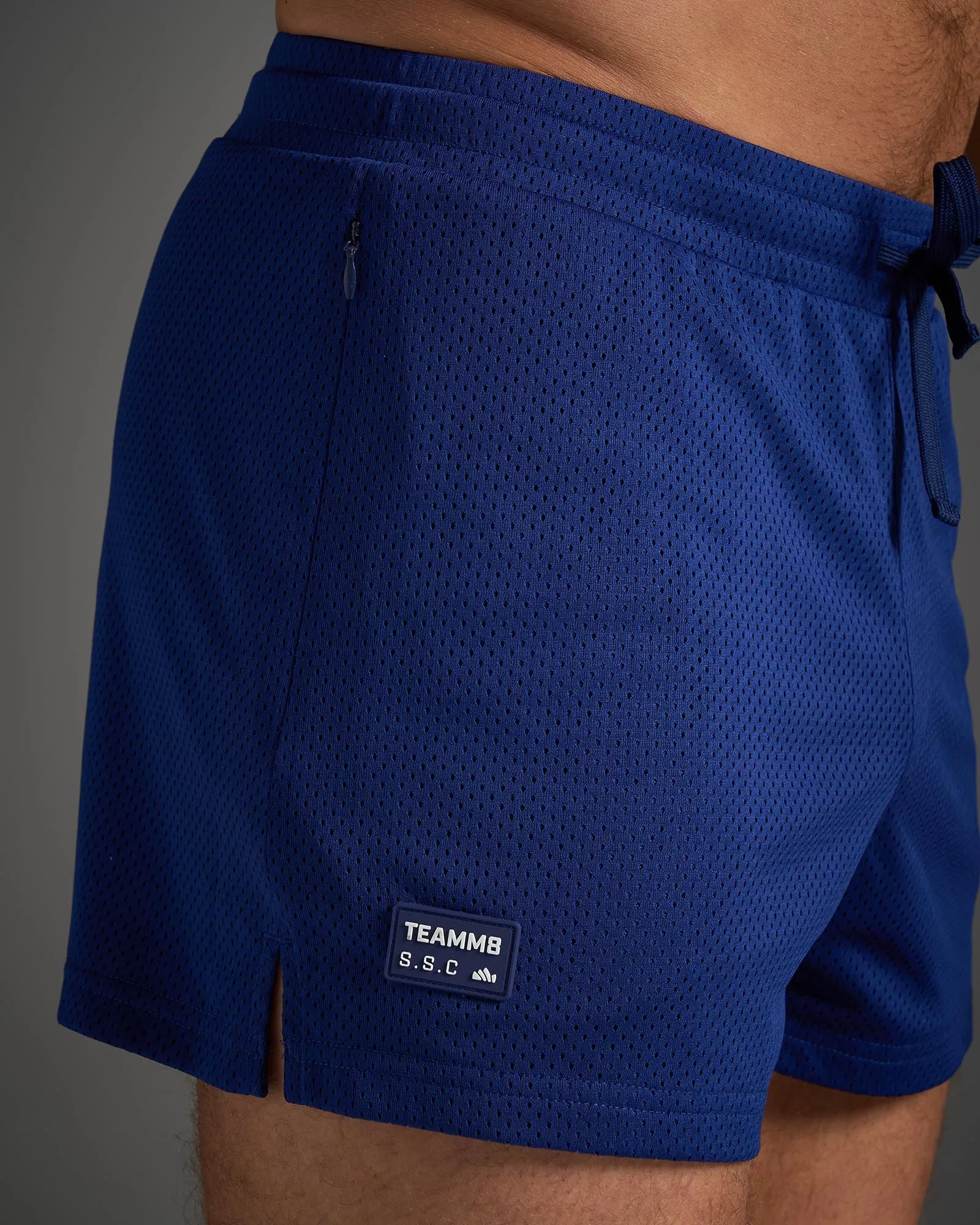 TEAMM8 S.S.C. Mesh 3" Short - Navy