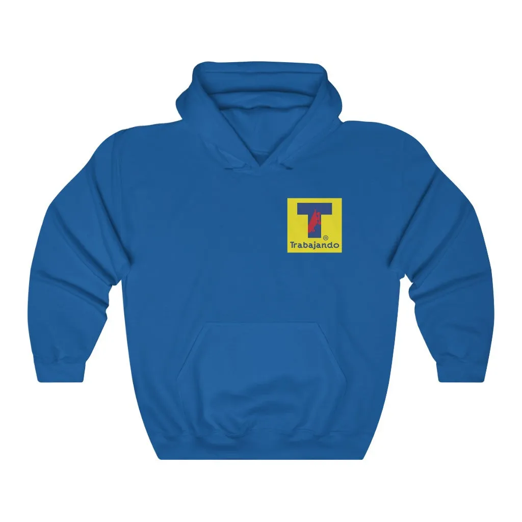 Trabajando T Logo Royal Blue Hoodie