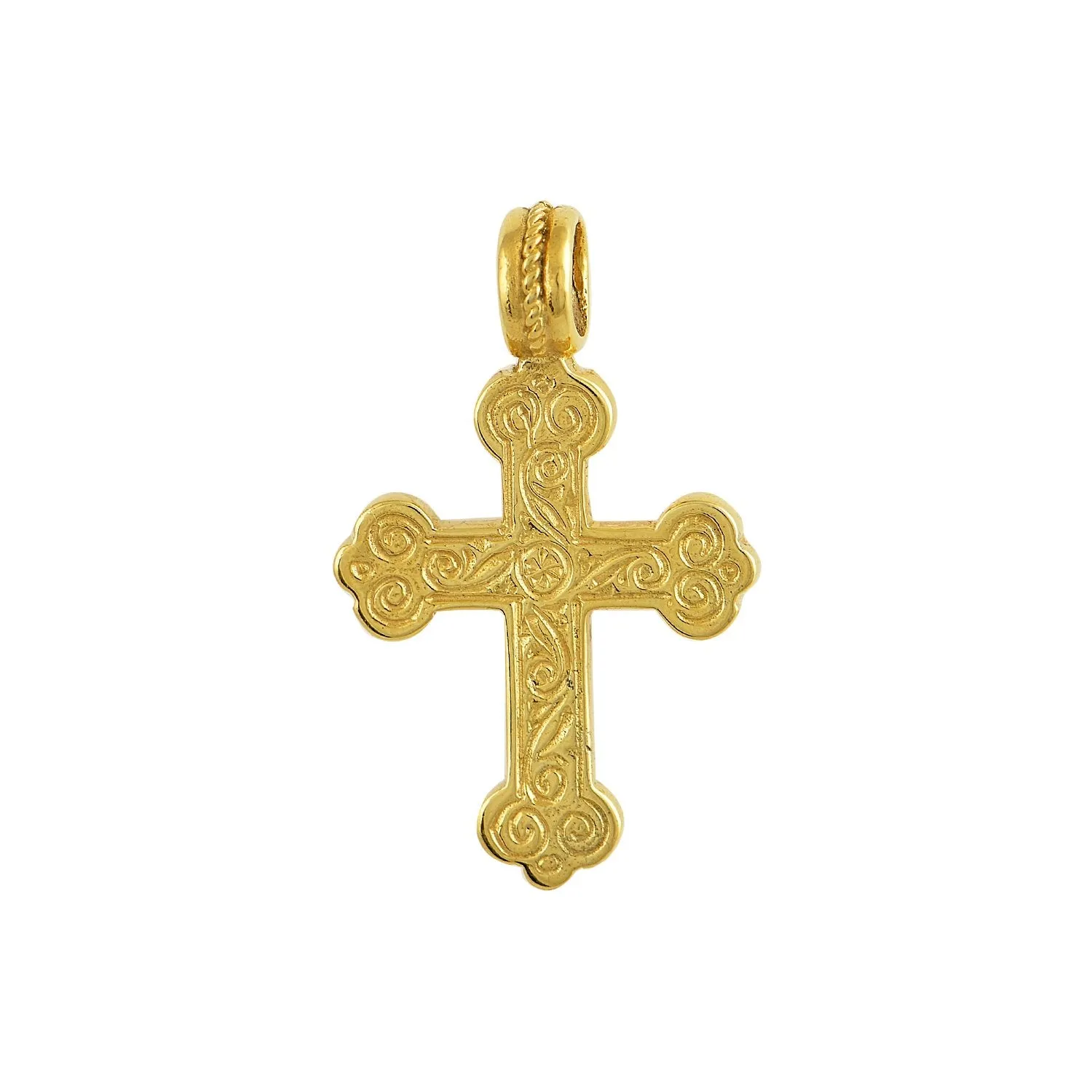 Trifolium Chanter Greek Orthodox Gold Cross