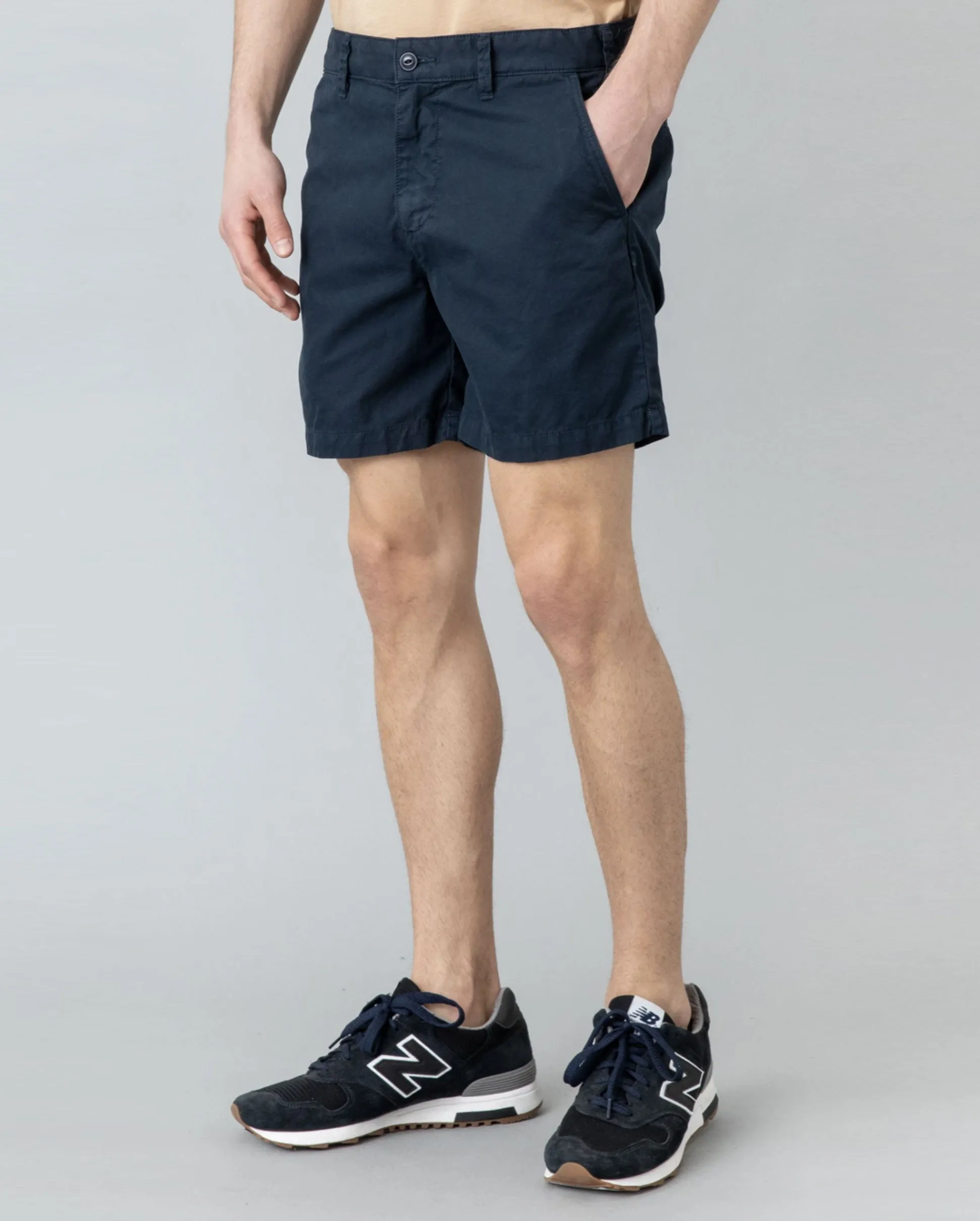 TWILL BERMUDA SHORT / NAVY