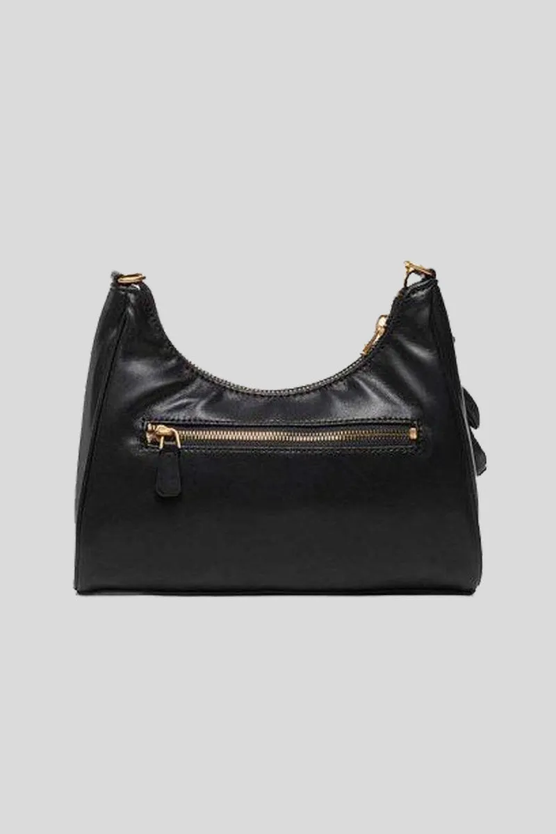 Utility G Crossbody Hobo - Black